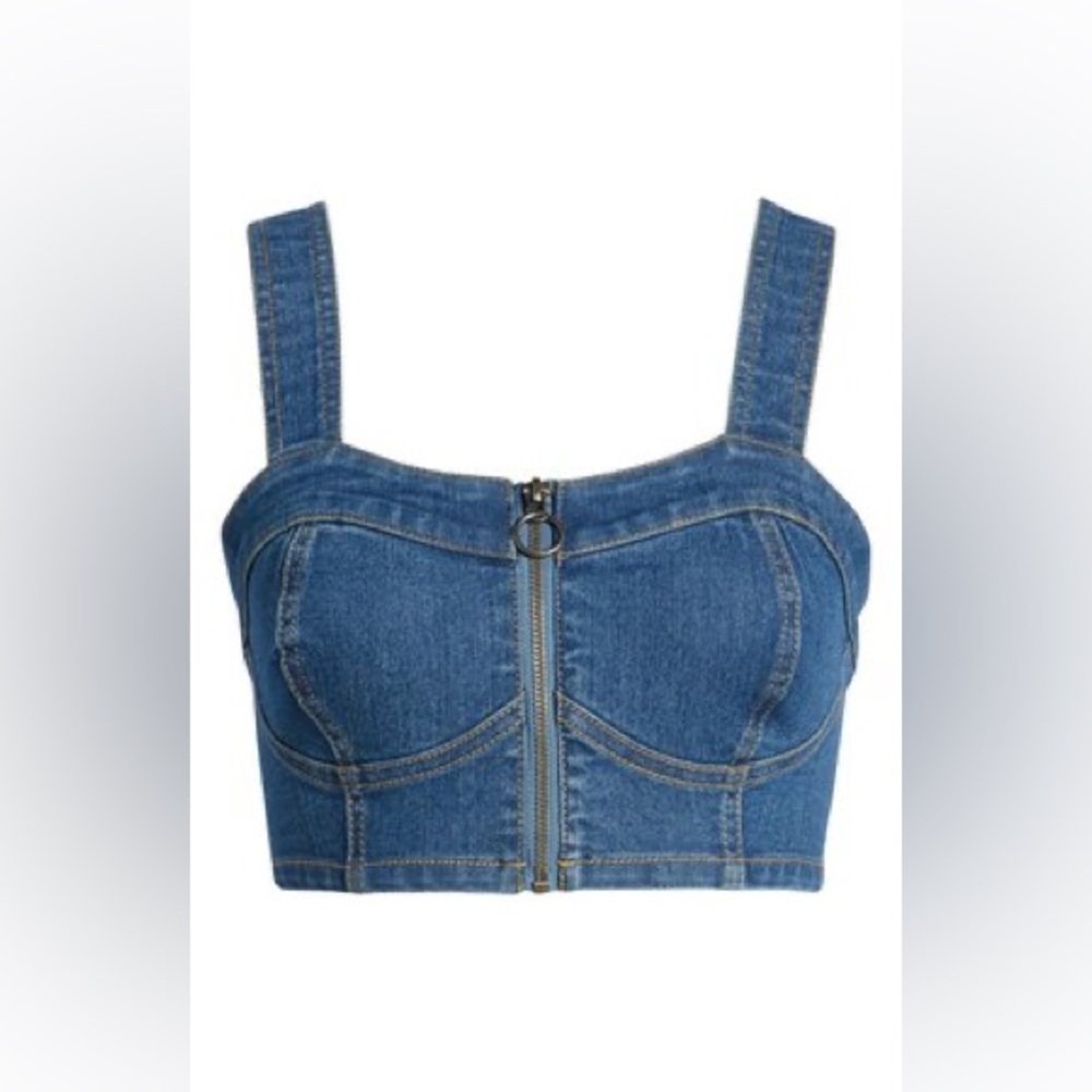 Denim Bralette